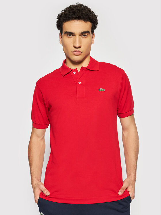 Lacoste Lacoste Polo L1212 Sarkans Classic Fit
