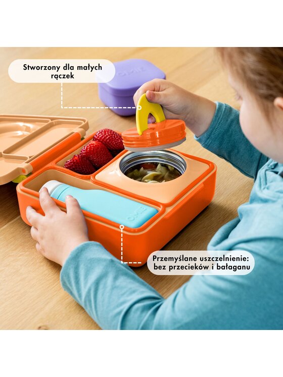 Omie Omie Lunchbox OmieBox Pomarańczowy