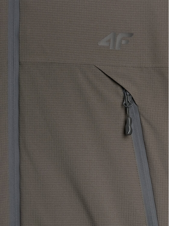 4F 4F Giacca di transizione 4FWAW25TTJAM0883-043S Cachi Regular Fit