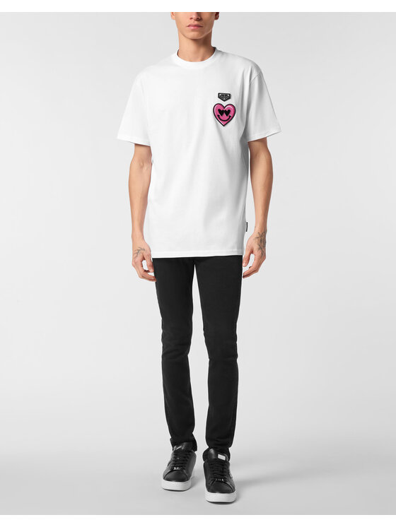 PHILIPP PLEIN PHILIPP PLEIN T-shirt 25561 Rosa Regular Fit