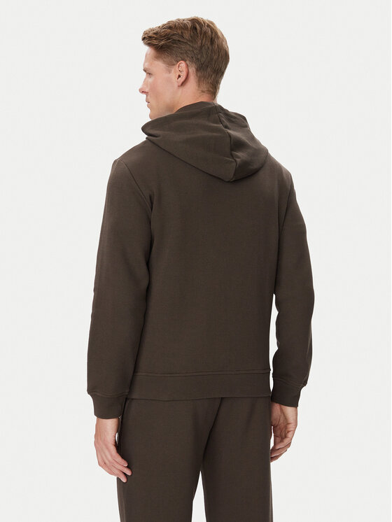 EA7 Emporio Armani EA7 Emporio Armani Mikina 7M002233 AF21822 U6027 Tmavě hnědá Regular Fit