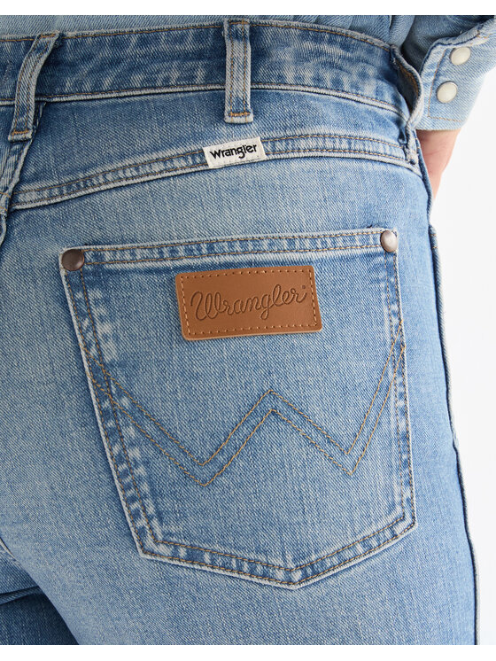 Wrangler Wrangler Jeansy 112378174 Niebieski Regular Fit