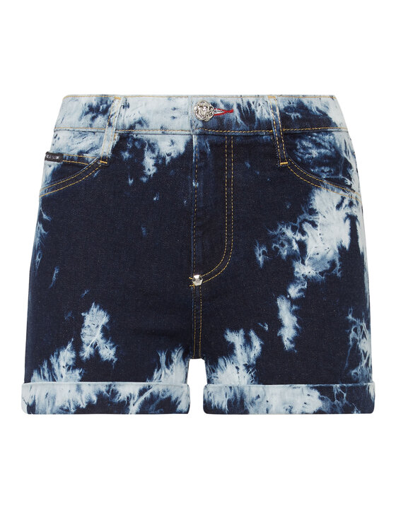 PHILIPP PLEIN PHILIPP PLEIN Szorty jeansowe 30981 Niebieski jasny