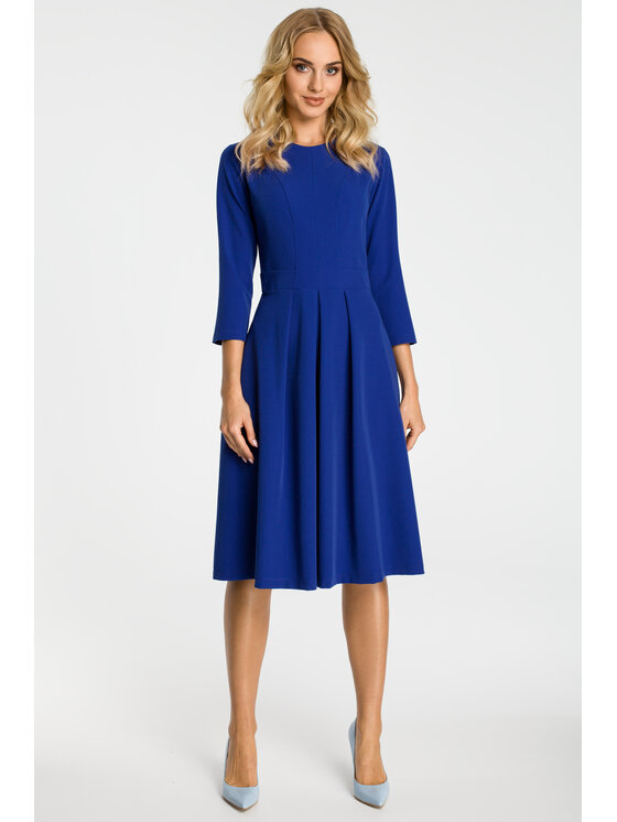 Made of Emotion Made of Emotion Abito da cocktail M335 Blu A-Line Fit