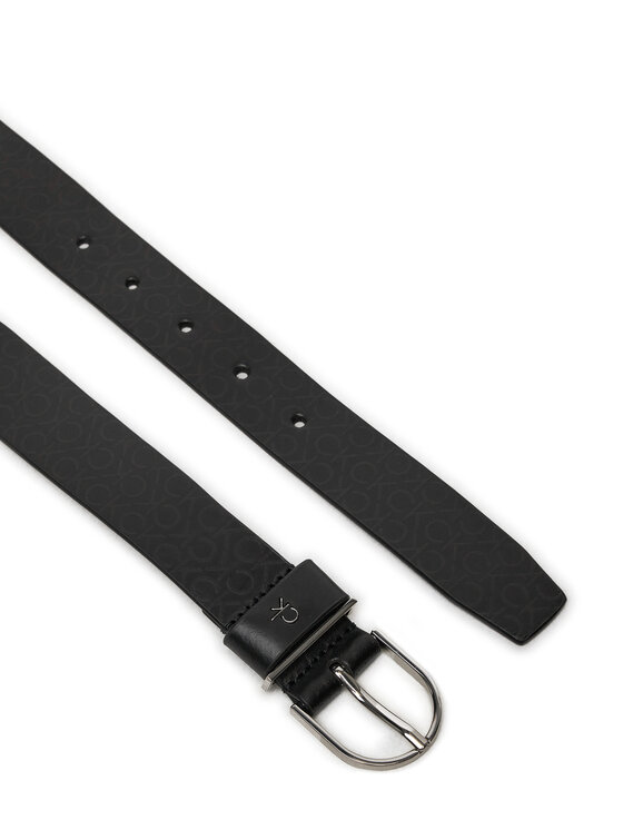 Calvin Klein Calvin Klein Ζώνη Γυναικεία Ck Metal Loop Rnd Bckle 3.0_Mono K60K612860 Μαύρο