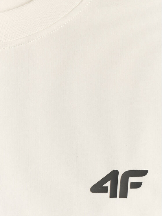 4F 4F T-Shirt PLAYER Biały Relaxed Fit
