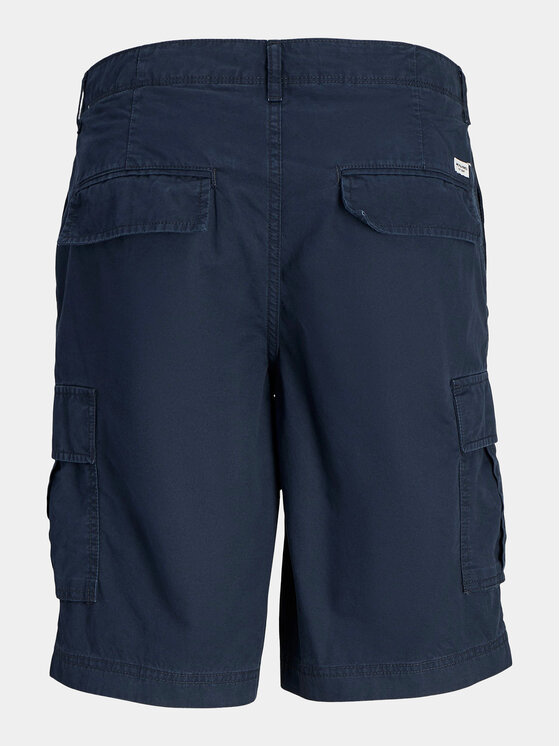 Jack&Jones Jack&Jones Auduma šorti Jpstcole 12253222 Tumši zils Loose Fit