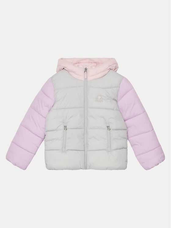 United Colors Of Benetton Kurtka zimowa 2LETCN04Y Kolorowy Regular Fit