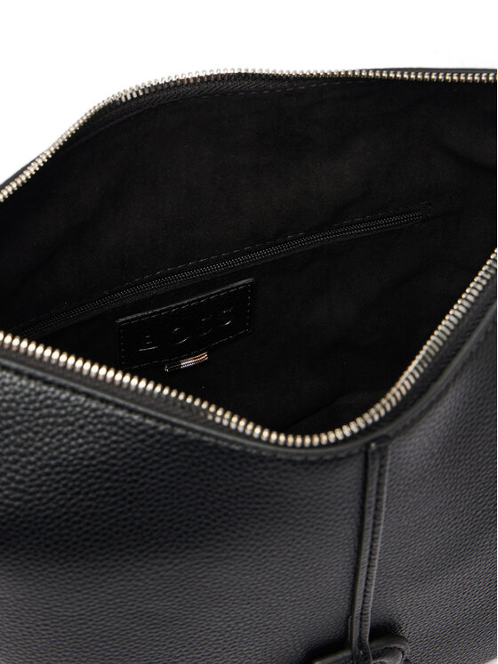 BOSS BOSS Kabelka Anett New Sm Hobo 50563172 Čierna