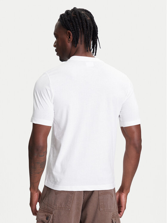 Kappa Kappa T-Shirt 351U8KW 001 Biały Regular Fit