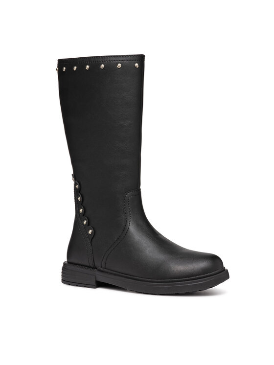 Geox Geox Kozaki Eclair J469QD 000BC C9999 D Czarny