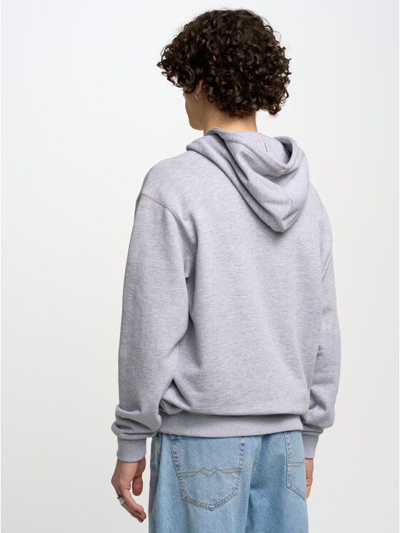 BIG STAR BIG STAR Bluza LITSON_901_170 Szary Comfort Fit