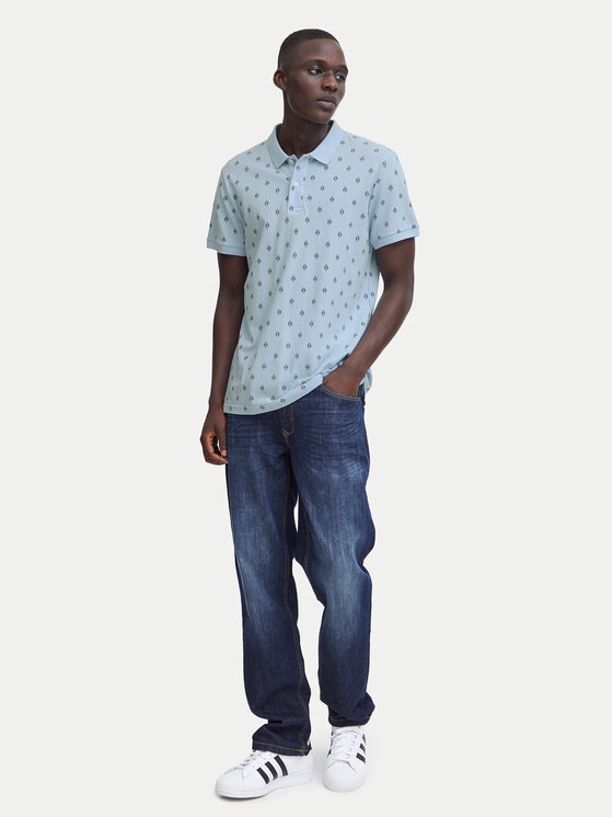 Blend Blend Polo 20716475 Svijetloplava Regular Fit