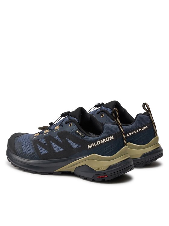 Salomon Salomon Buty do biegania X-Adventure Gore-Tex L47526000 Granatowy