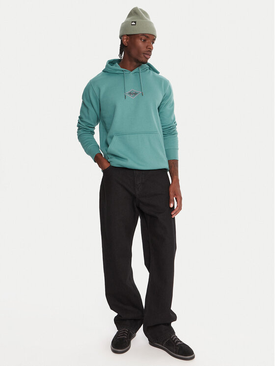 Quiksilver Quiksilver Sweatshirt Graphic EQYFT05131 Grün Regular Fit