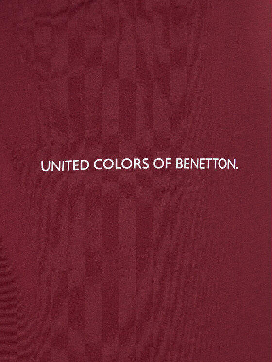 United Colors Of Benetton United Colors Of Benetton Pidžaamasärk 30964M021 Bordoopunane Regular Fit