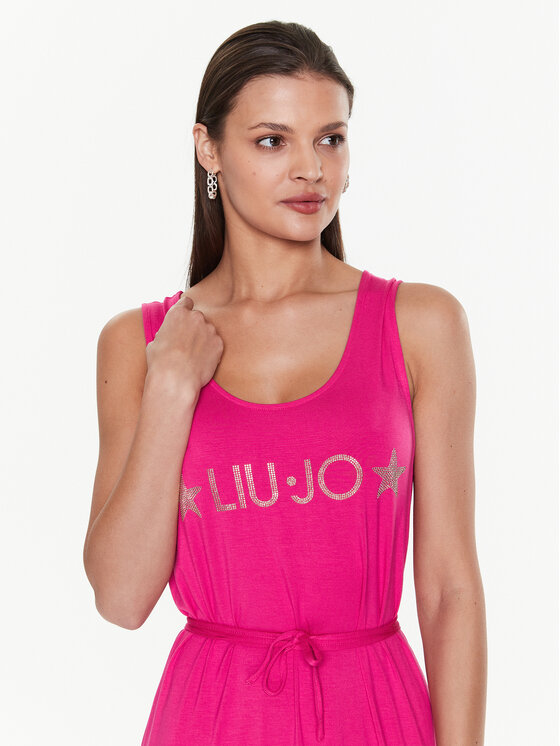 Vestito estivo VA3026 J5360 Rosa Regular Fit