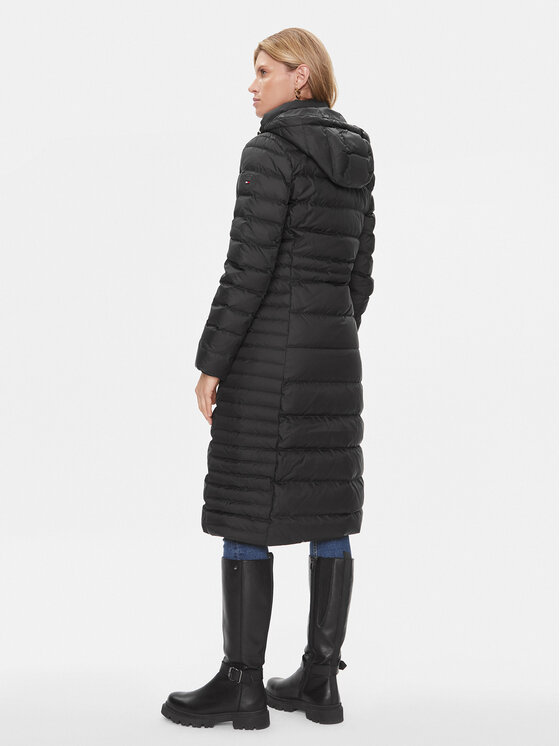 Tommy Hilfiger Tommy Hilfiger Μπουφάν πουπουλένιο Tyra WW0WW39745 Μαύρο Regular Fit