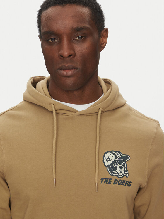 Element Element Μπλούζα ELYSF00281 Χακί Regular Fit