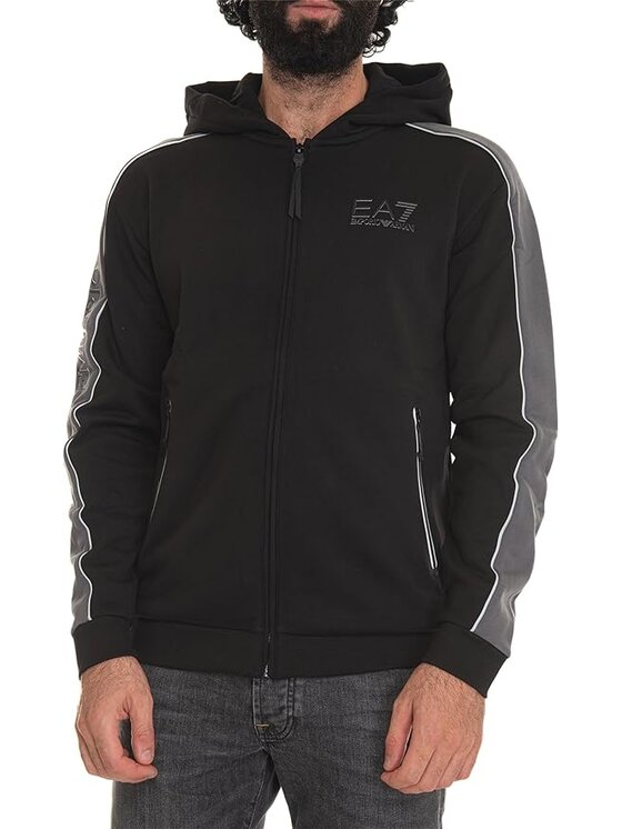 EA7 Emporio Armani EA7 Emporio Armani Felpa FELPA ZIP Nero Regular Fit