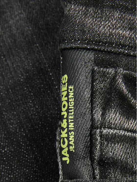 Jack & Jones Junior Jack & Jones Junior Jeansy Glenn 12261495 Szary Slim Fit