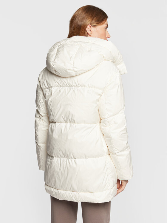 Add Add Μπουφάν πουπουλένιο 6AW445 Λευκό Regular Fit