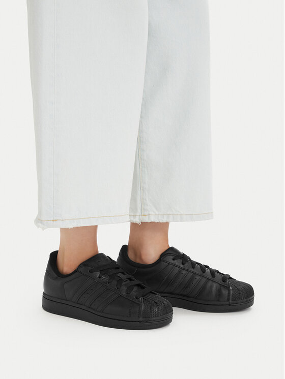 adidas Superge Superstar II JI0081 Črna