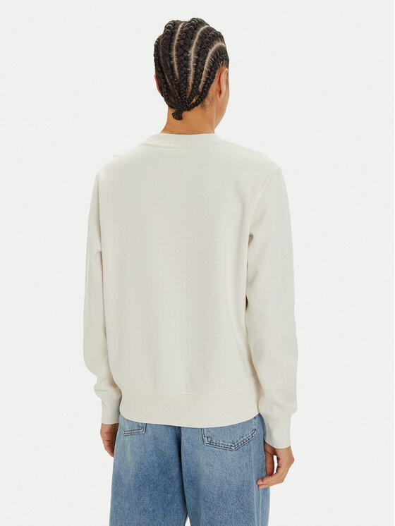 Calvin Klein Jeans Calvin Klein Jeans Felpa Institutional J20J224913 Bianco Regular Fit