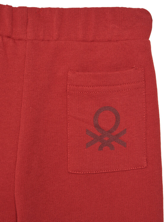 United Colors Of Benetton United Colors Of Benetton Teplákové nohavice 3J70GF010 Červená Regular Fit