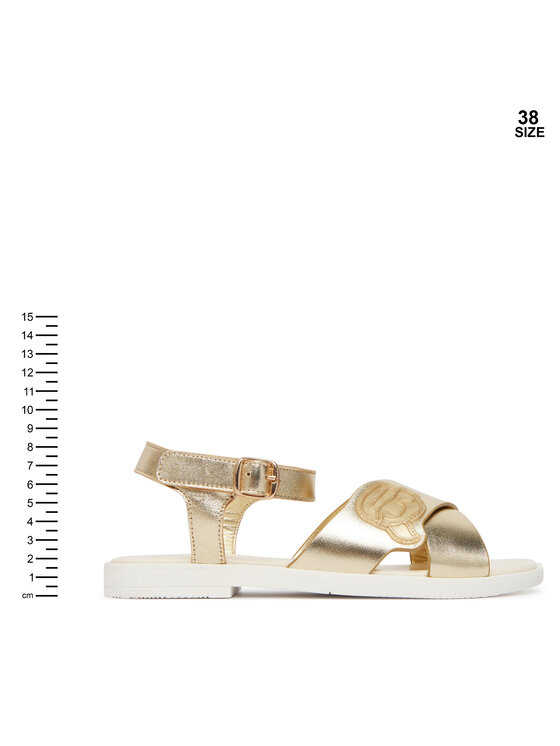 KARL LAGERFELD KARL LAGERFELD Sandaalid Z31256 S Kuldne
