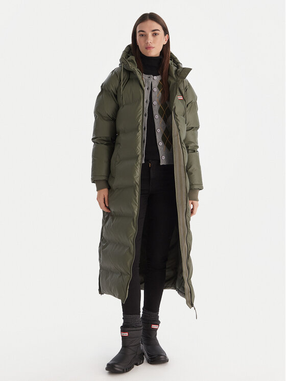 Hunter Hunter Kurtka zimowa Hutchison HARW0001252 Zielony Regular Fit