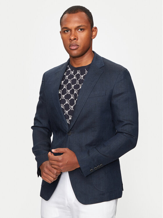 JOOP! Sako Hoverest 30041961 Tmavomodrá Slim Fit