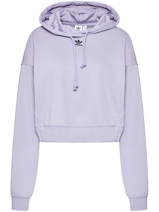 adidas Mikina adicolor Essentials GN4775 Fialová Regular Fit • Modivo.sk