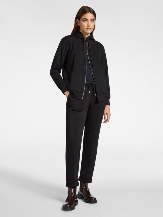 Elena Mirò Elena Mirò Pantaloni di tessuto P054Z000125N033 Nero Slim Fit