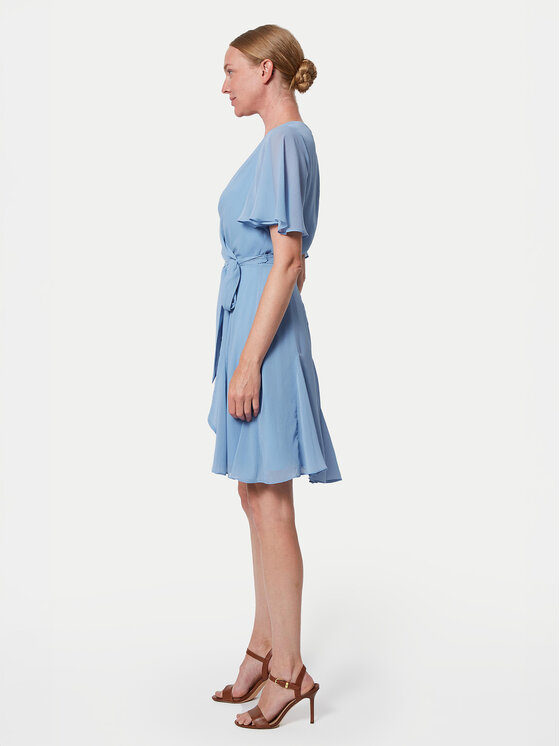 LAUREN RALPH LAUREN LAUREN RALPH LAUREN Sukienka koktajlowa 250938944003 Niebieski Regular Fit