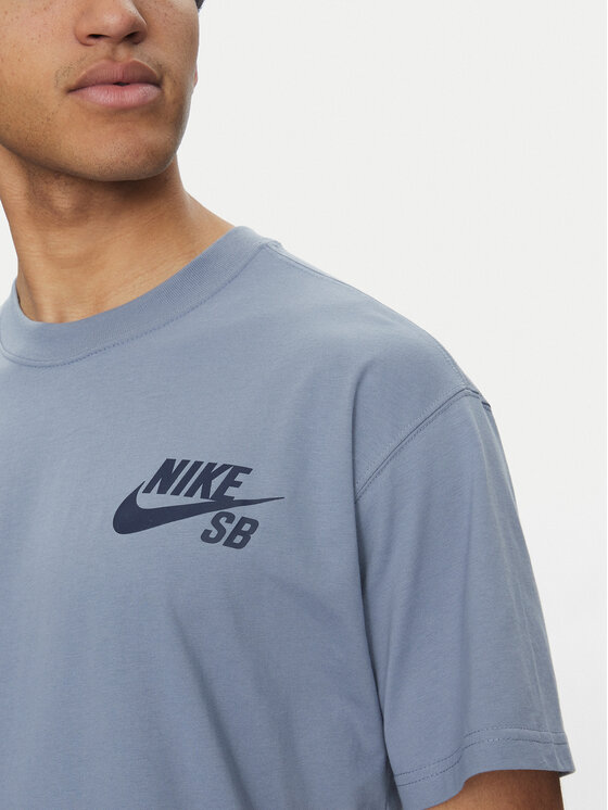 Nike Nike Tričko DC7817 493 Modrá Regular Fit