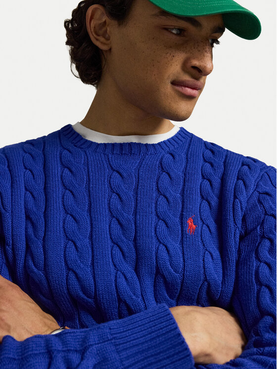 Polo Ralph Lauren Polo Ralph Lauren Πουλόβερ 710775885553 Μπλε Regular Fit