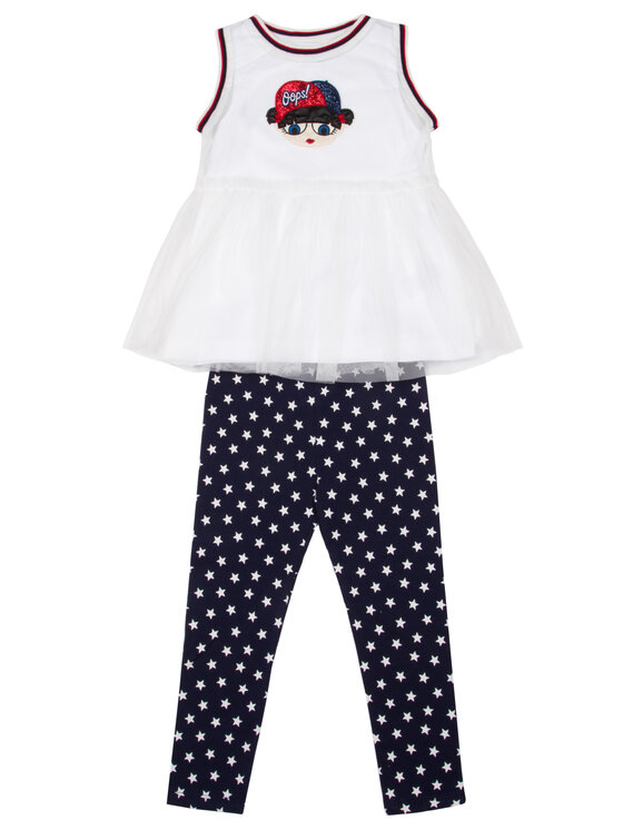 Completo tunica e leggings 3708 Multicolore