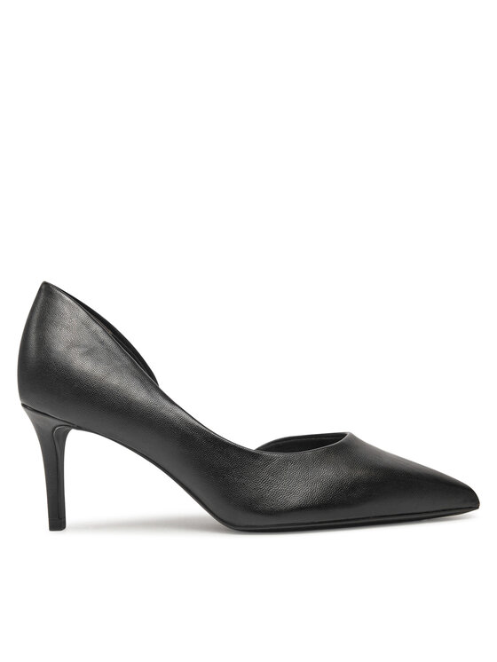 Pantofi cu toc subțire Tamaris 1-22456-44 Negru
