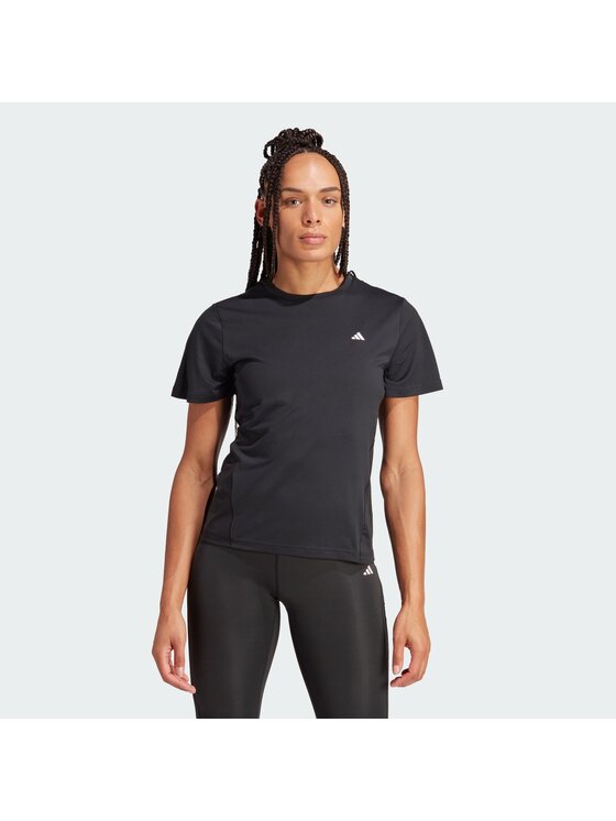 adidas adidas Koszulka techniczna 146179 Czarny Regular Fit