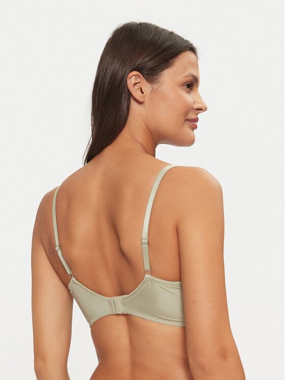 Hunkemöller Hunkemöller Biustonosz z fiszbiną Sali 300079 Zielony