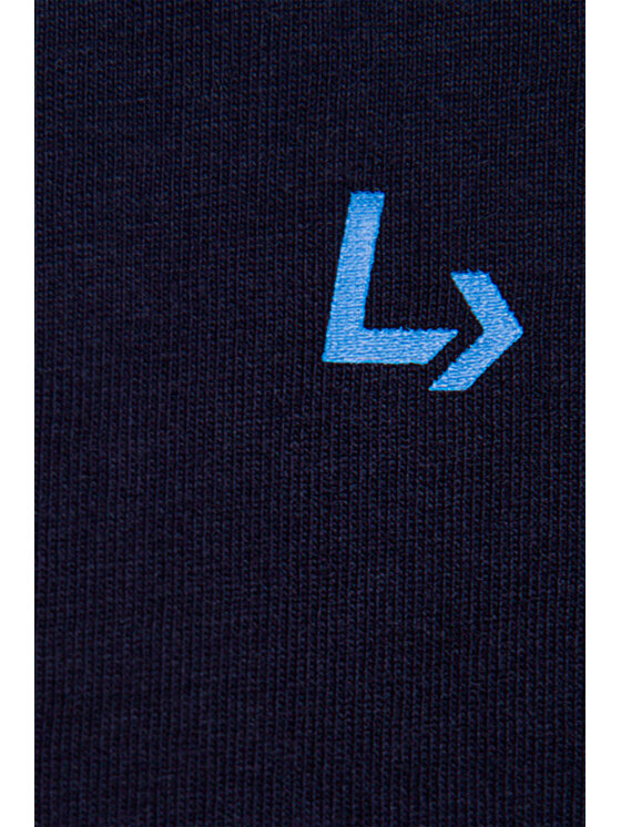Lancerto Lancerto Longsleeve Runcorn Granatowy Regular Fit
