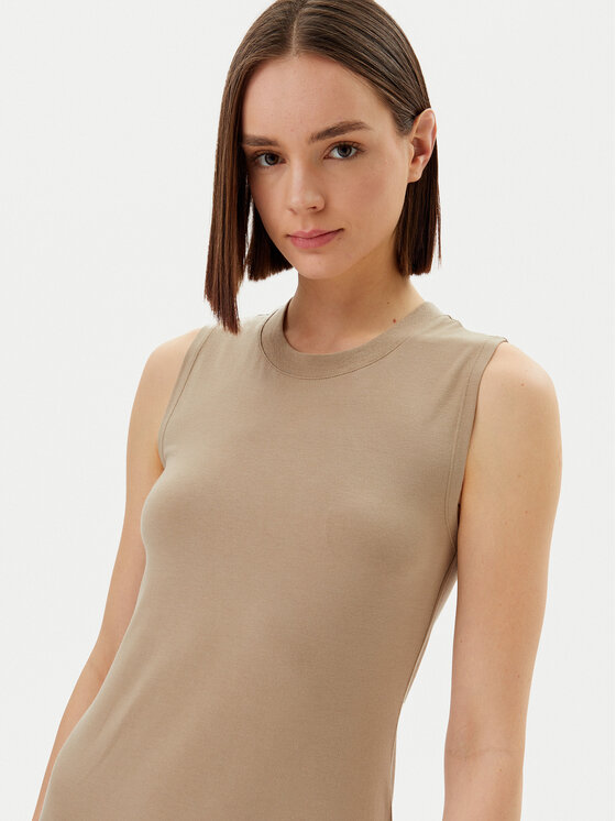 Marc O'Polo Marc O'Polo Igapäevane kleit 503 3087 59031 Beež Slim Fit