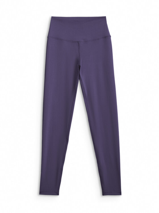 4F 4F Legginsy MULTI ACTIVE Fioletowy Slim Fit