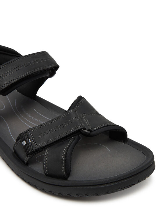 Clarks Clarks Босоніжки Wesley Shore 26182010 Чорний