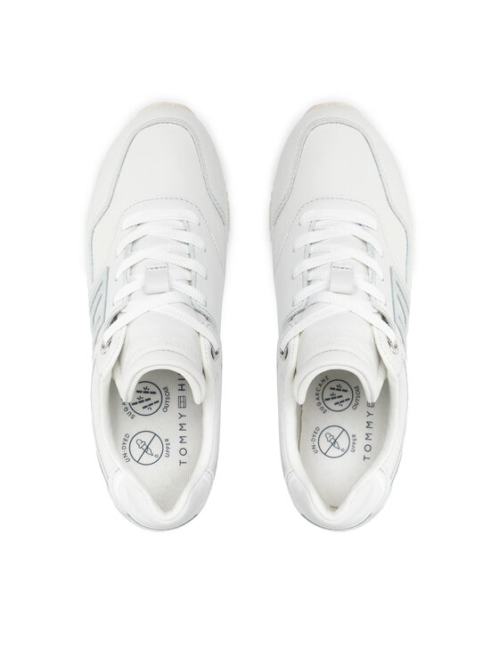 Tommy Hilfiger Tommy Hilfiger Αθλητικά Th W Undyed Runner FW0FW06488 Γκρι