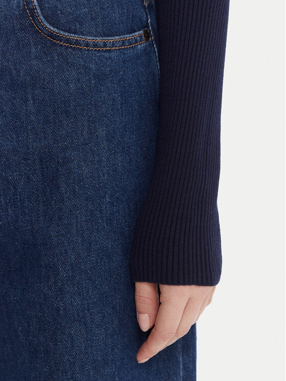 Kontatto Kontatto Pullover 3M0818C Dunkelblau Slim Fit