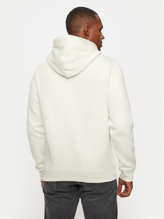 Calvin Klein Jeans Calvin Klein Jeans Felpa Monologo J30J325629 Écru Regular Fit
