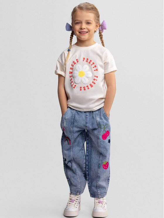 minoti minoti Jeansy 30JEAN100 Granatowy Relaxed Fit