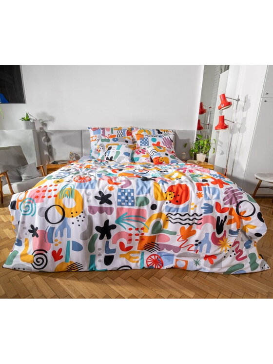 KIMO KIMO Komplet pościeli COLORS Kolorowy